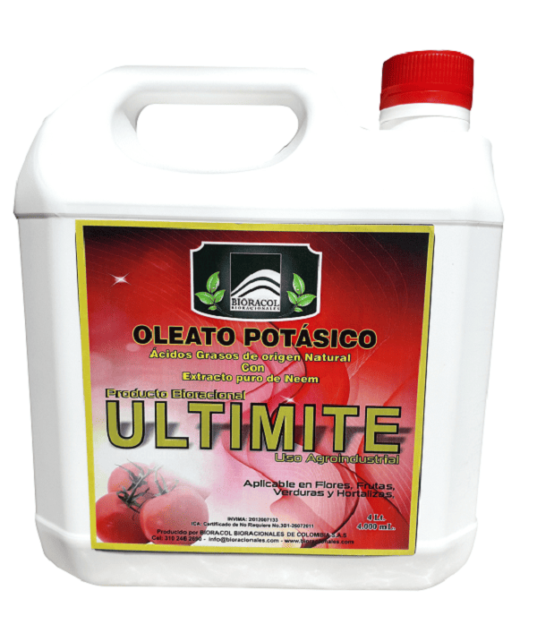 ULTIMITE X 4 Litros- OLETATO POTASICO CON NEEM 16% - CONCENTRADO