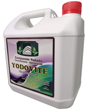 YODOVITE X 4 Litros - FUNGICIDA DESINFECTANTE YODÓFORO CONCENTRADO
