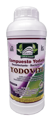 DESINFECTANTE YODOFORO X 1 Litro - CONCENTRADO - Casa y Jardín