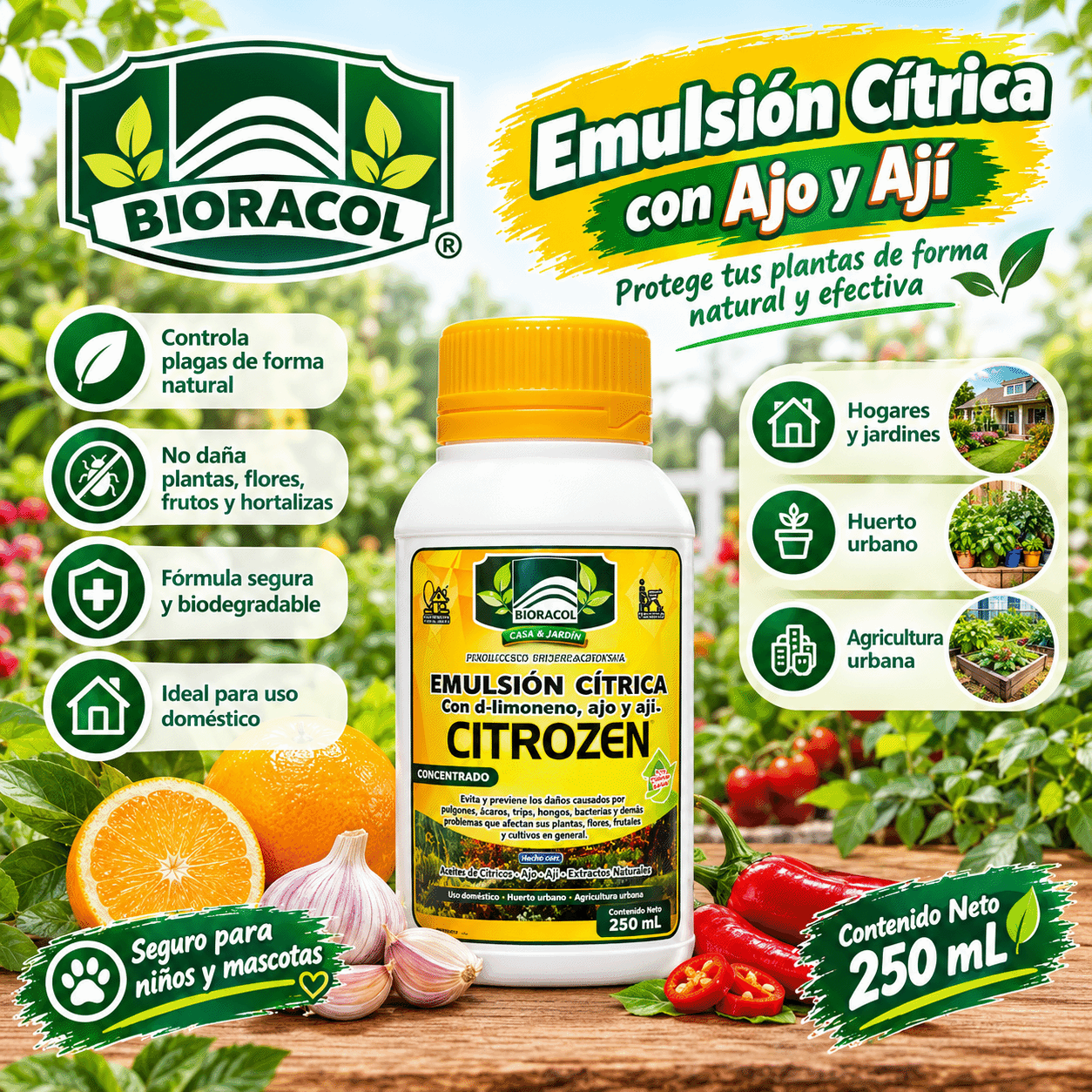 EMULSIÓN CÍTRICA CONCENTRADA X 250 mL