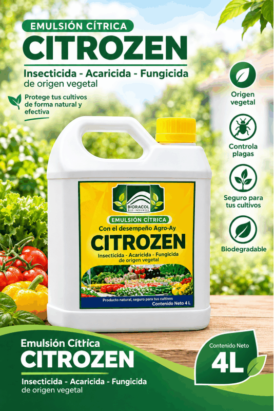 CITROZEN - EMULSIÓN CÍTRICA X 4 Litros