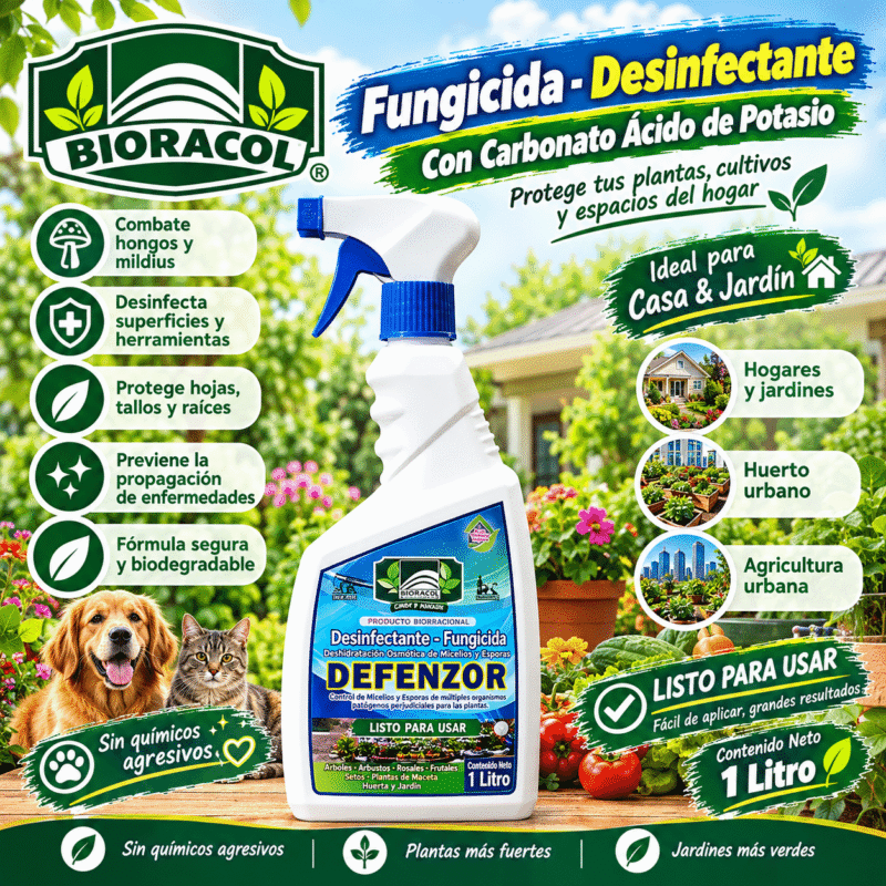 FUNGICIDA DESINFECTANTE LISTO PARA USAR X 1000 mL