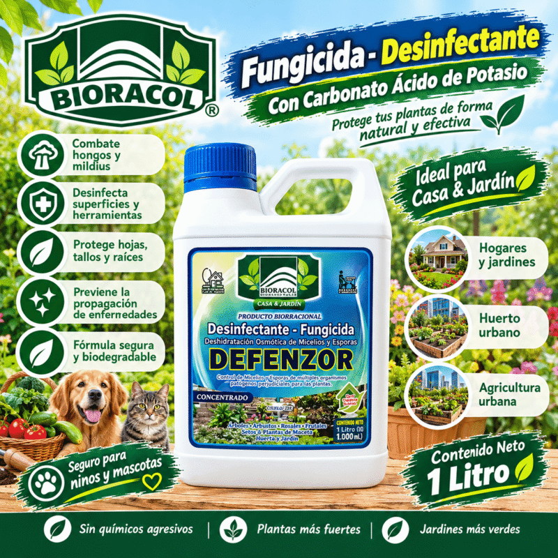 FUNGICIDA DESINFECTANTE CONCENTRADO X 1 Litro