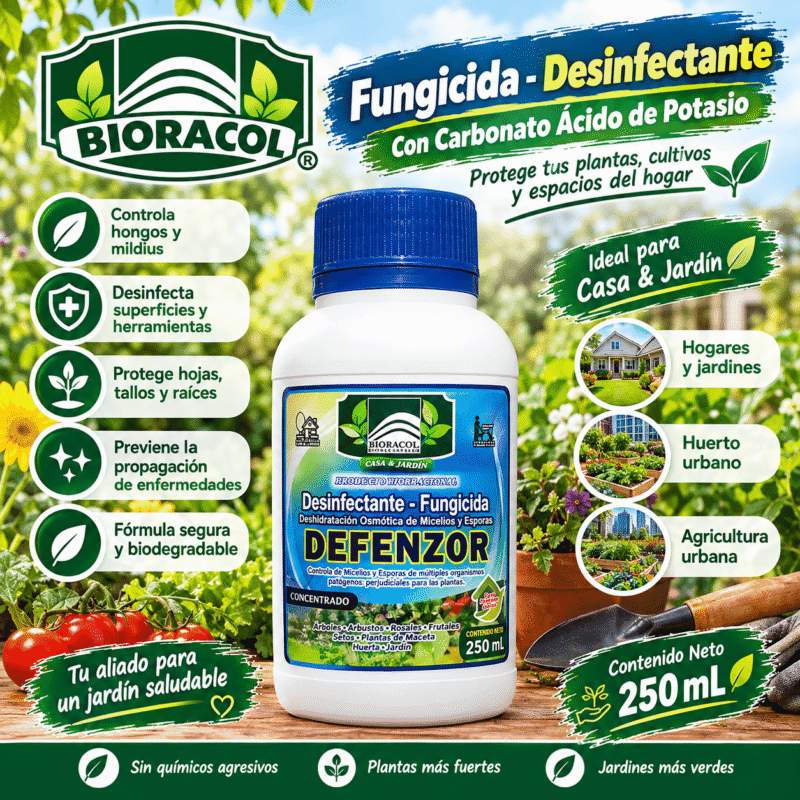 FUNGICIDA DESINFECTANTE CONCENTRADO X 250 mL