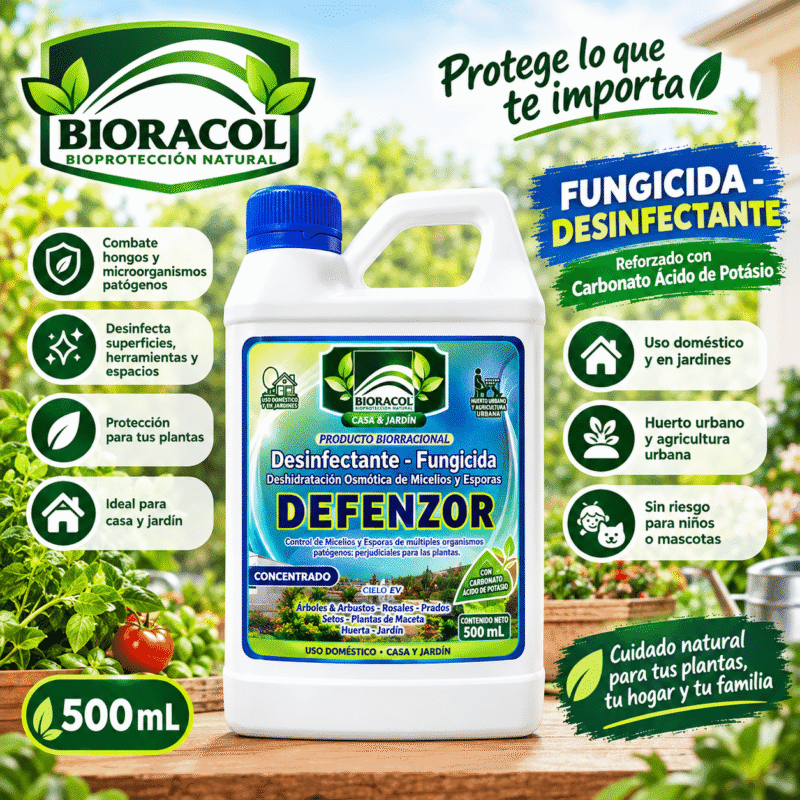 FUNGICIDA DESINFECTANTE CONCENTRADO 500 mL