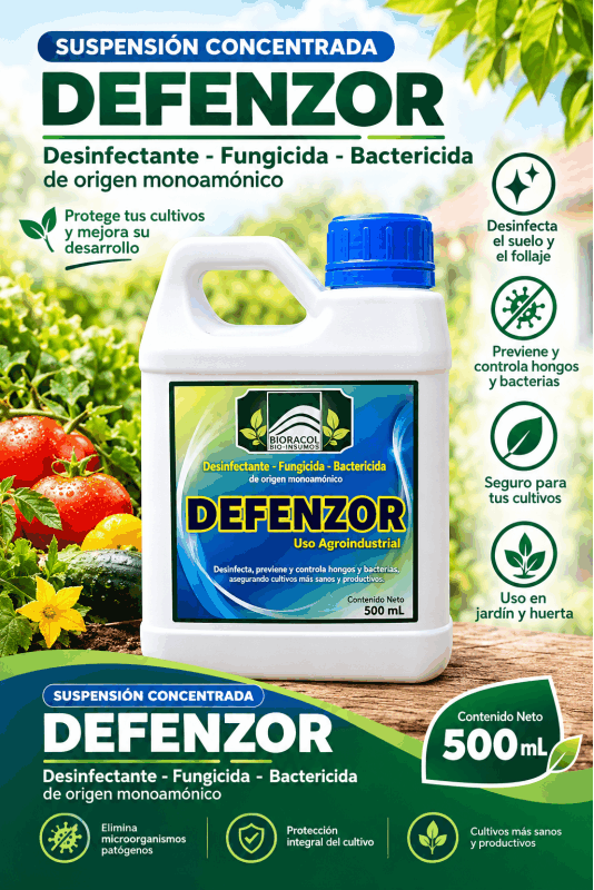 DEFENZOR - DESINFECTANTE FUNGICIDA X 500 mL