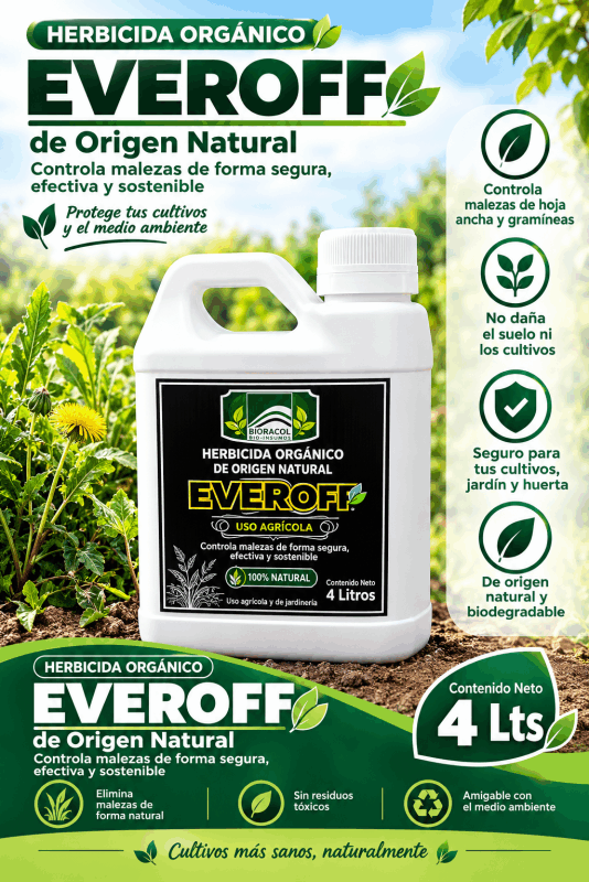 EVEROFF - HERBICIDA BIORACIONAL X 4 Litros