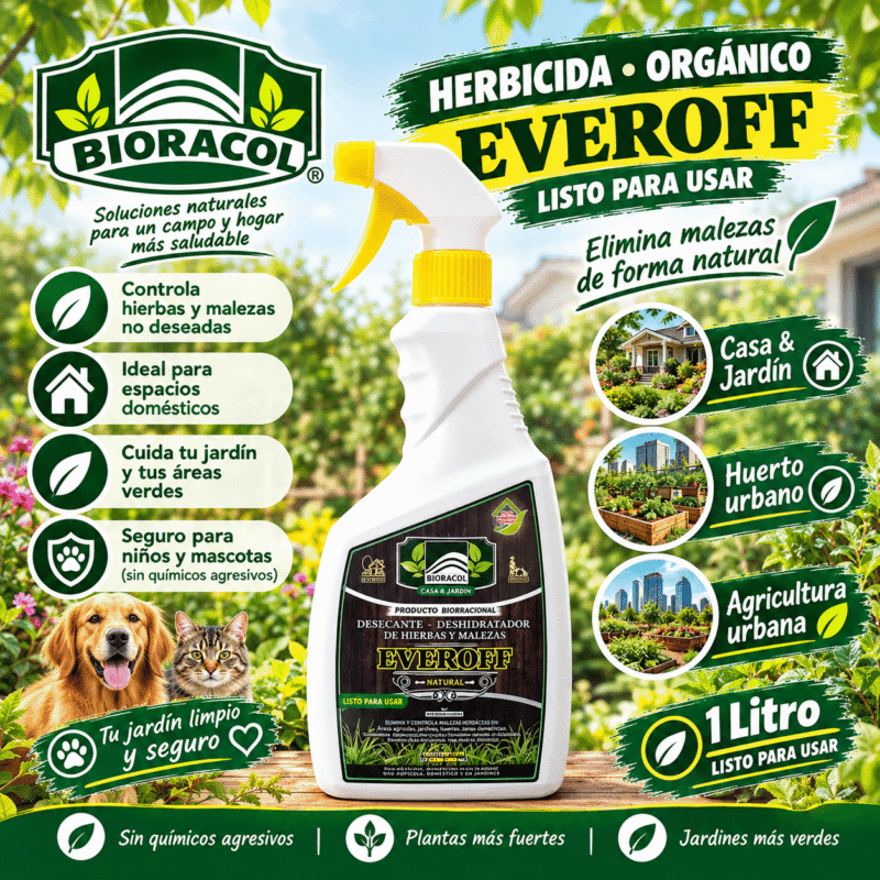 HERBICIDA BIORACIONAL LISTO PARA USAR X 1000 mL