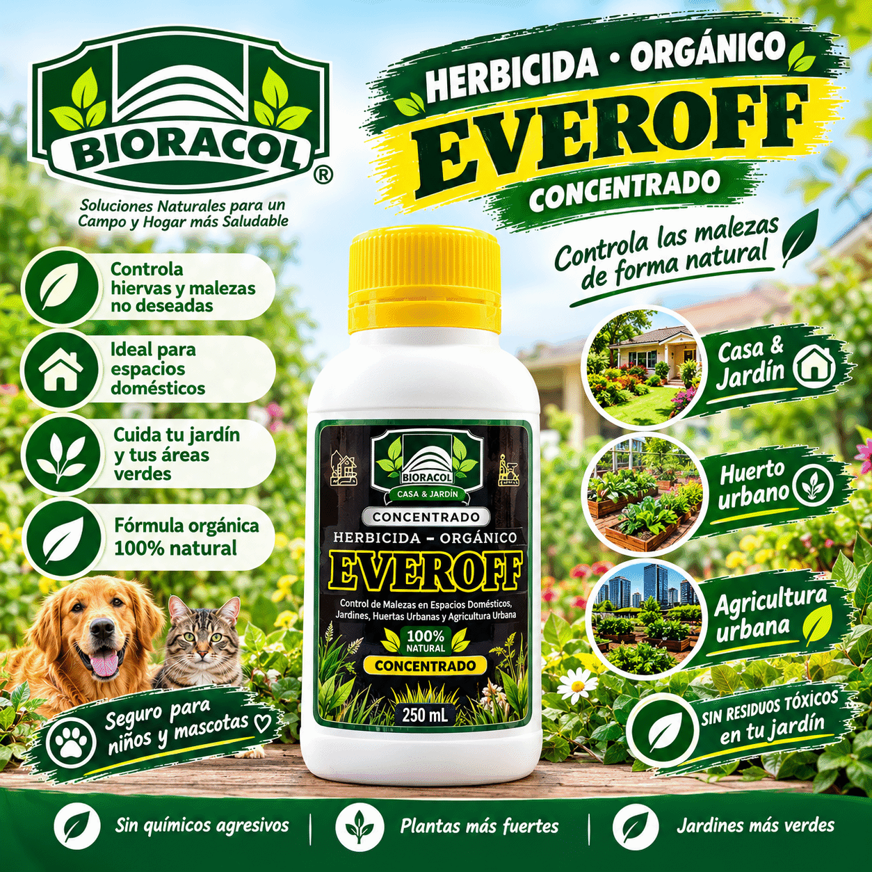 HERBICIDA BIORACIONAL CONCENTRADO X 250 mL