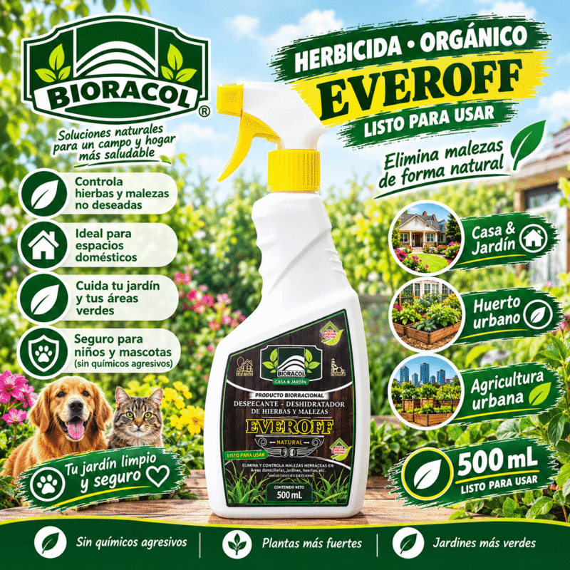 HERBICIDA BIORACIONAL LISTO PARA USAR X 500 mL