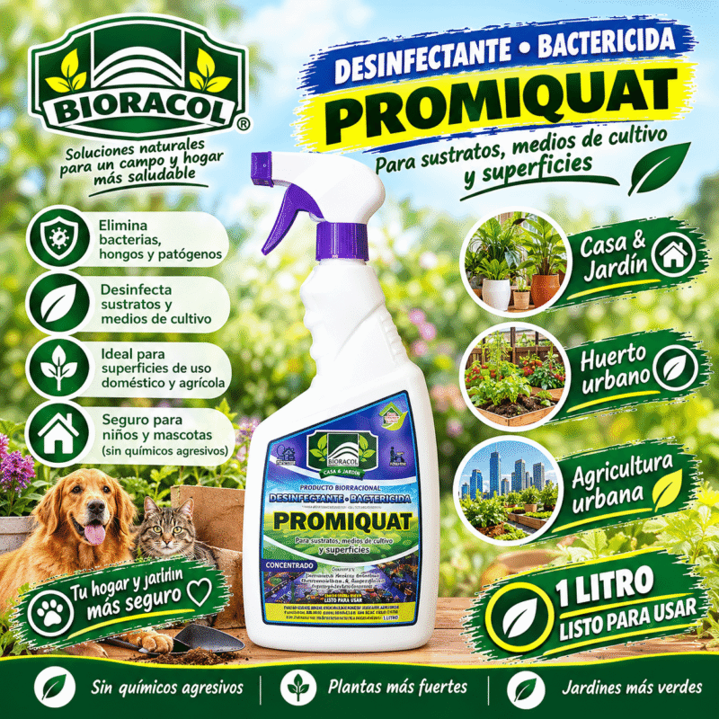 DESINFECTANTE AMONIO QUATERNARIO LISTO PARA USAR X 1000 mL
