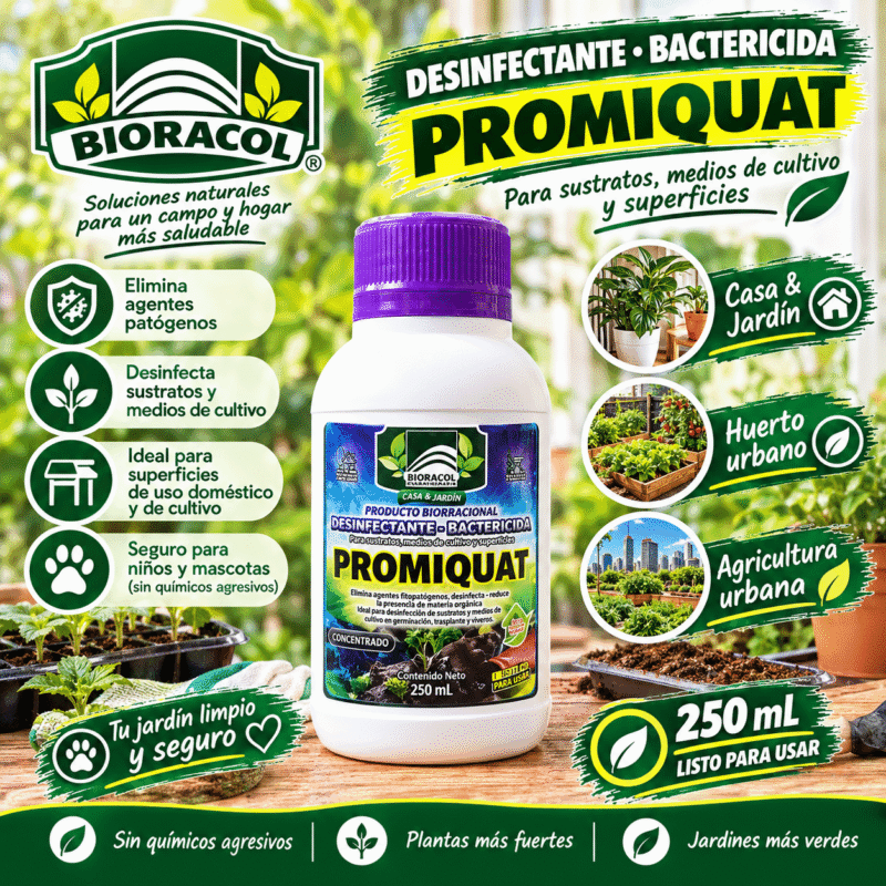 DESINFECTANTE AMONIO QUATERNARIO CONCENTRADO X 250 mL