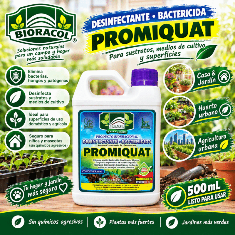 DESINFECTANTE AMONIO QUATERNARIO CONCENTRADO X 500 mL