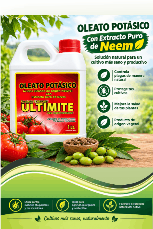 ULTIMITE - OLEATO POTÁSICO CON NEEM X 1 Litro