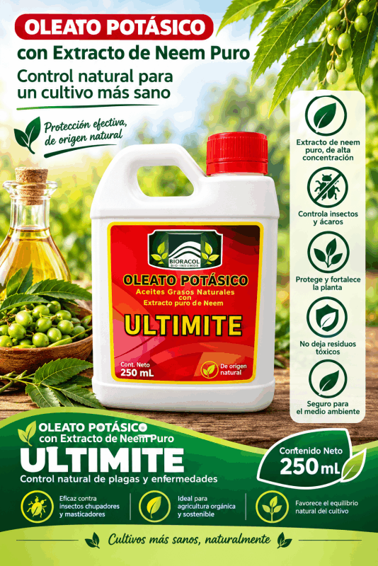 ULTIMITE - OLEATO POTÁSICO CON NEEM X 250 mL