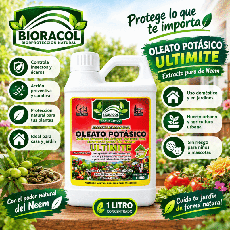 OLEATO POTÁSICO CON NEEM CONCENTRADO X 1 Litro