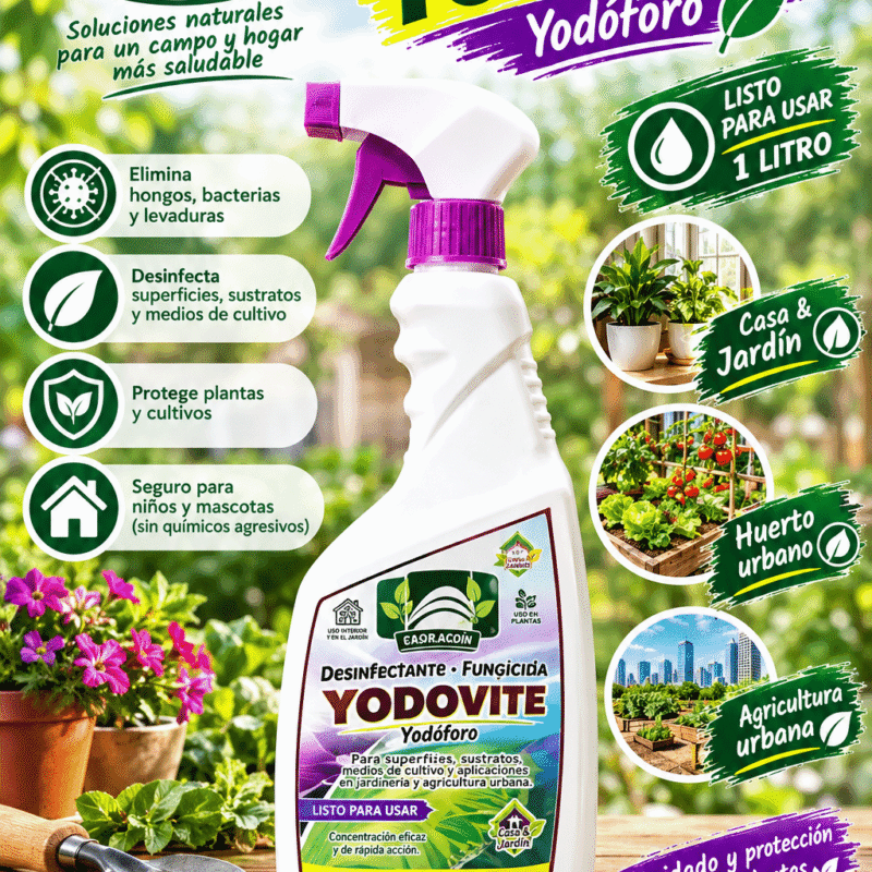 DESINFECTANTE YODADO LISTO PARA USAR X 1000 mL