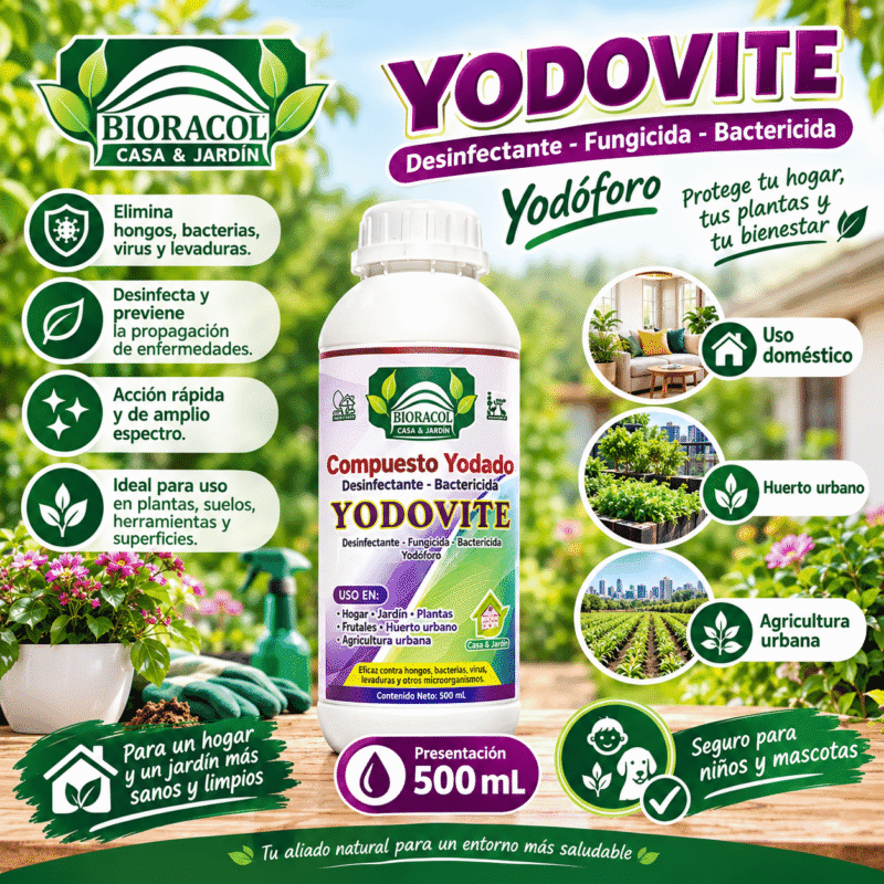 DESINFECTANTE YODADO CONCENTRADO X 500 mL